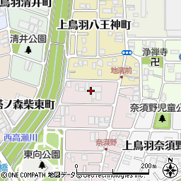 京都府京都市南区上鳥羽西浦町207周辺の地図