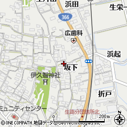 愛知県知多郡東浦町生路坂下32周辺の地図