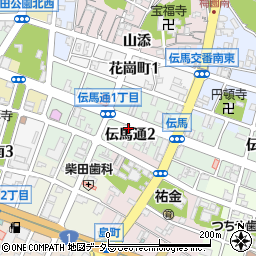 パーソナルトレーニングジム姿岡崎店周辺の地図
