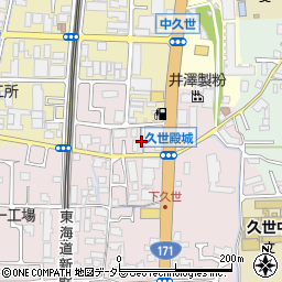 京都府京都市南区久世殿城町31周辺の地図