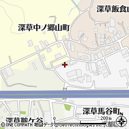 京都府京都市伏見区深草馬谷町99周辺の地図
