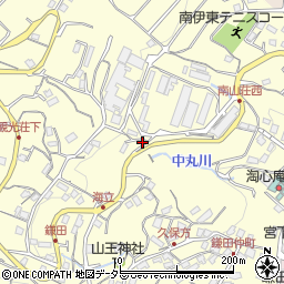静岡県伊東市鎌田229周辺の地図