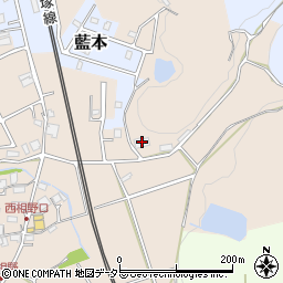 兵庫県三田市西相野115周辺の地図