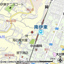静岡県伊東市鎌田270-1周辺の地図
