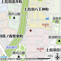 京都府京都市南区上鳥羽西浦町202周辺の地図