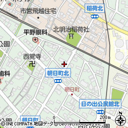 大島獣医科病院周辺の地図
