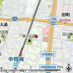 岡戸アパート周辺の地図