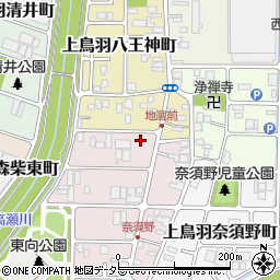 京都府京都市南区上鳥羽西浦町218周辺の地図