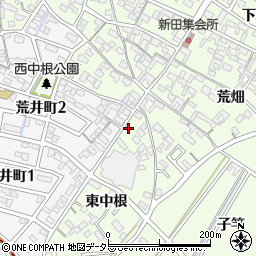 愛知県刈谷市小垣江町東中根3周辺の地図
