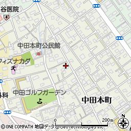 そば処丸田周辺の地図