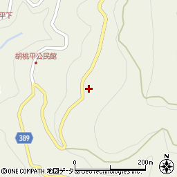 静岡県浜松市天竜区春野町胡桃平293-2周辺の地図