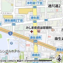 東京軒理髪店周辺の地図