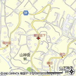 静岡県伊東市鎌田529周辺の地図