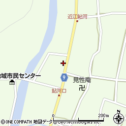 滋賀県甲賀市土山町鮎河1207周辺の地図