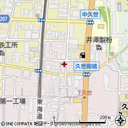 京都府京都市南区久世殿城町35周辺の地図