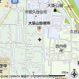 京都府京都市南区久世大藪町202周辺の地図