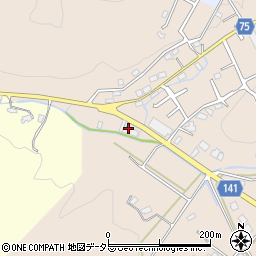兵庫県三田市西相野393周辺の地図
