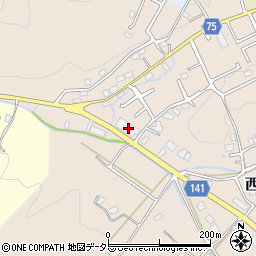兵庫県三田市西相野845周辺の地図