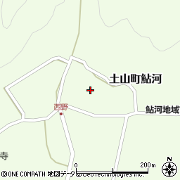 滋賀県甲賀市土山町鮎河1825周辺の地図