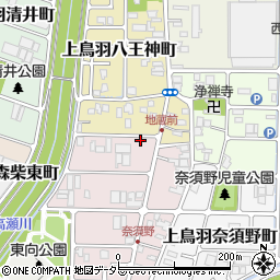 京都府京都市南区上鳥羽西浦町219周辺の地図