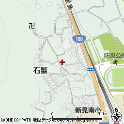 岡山県新見市石蟹462周辺の地図