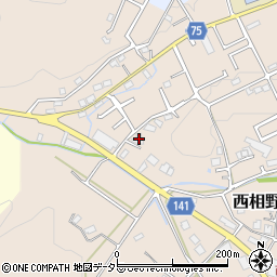 兵庫県三田市西相野470周辺の地図