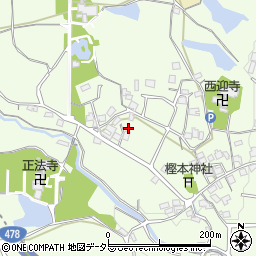 京都府京都市西京区大原野南春日町764周辺の地図