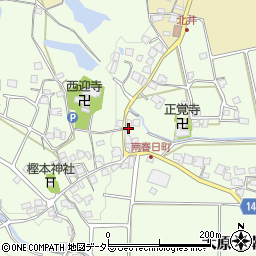 京都府京都市西京区大原野南春日町458周辺の地図