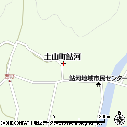 滋賀県甲賀市土山町鮎河1917周辺の地図