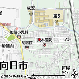 寺戸町永田周辺の地図