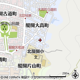 京都府京都市伏見区醍醐大高町14-6周辺の地図