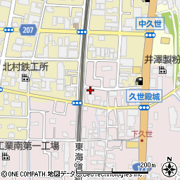 京都府京都市南区久世殿城町14周辺の地図