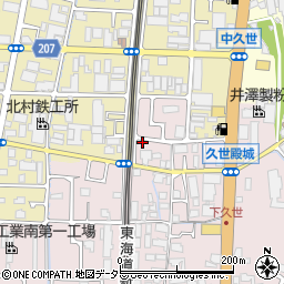 京都府京都市南区久世殿城町11周辺の地図