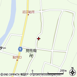 滋賀県甲賀市土山町鮎河1057周辺の地図