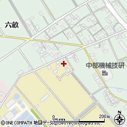 愛知県安城市福釜町道田周辺の地図