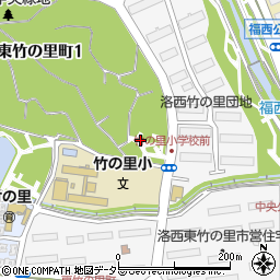 京都府京都市西京区大原野東竹の里町周辺の地図