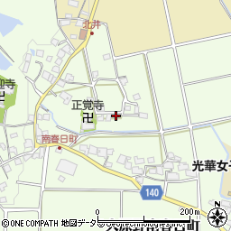 京都府京都市西京区大原野南春日町544-7周辺の地図