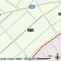 愛知県刈谷市小垣江町狐園周辺の地図