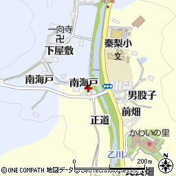 愛知県岡崎市才栗町南海戸周辺の地図