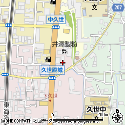 京都府京都市南区久世殿城町430周辺の地図