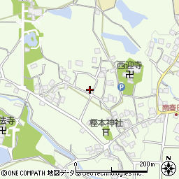 京都府京都市西京区大原野南春日町周辺の地図