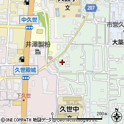 京都府京都市南区久世大藪町149周辺の地図