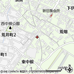 愛知県刈谷市小垣江町東中根1周辺の地図