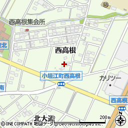 愛知県刈谷市小垣江町西高根68周辺の地図