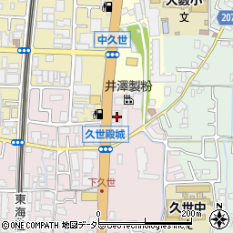 京都府京都市南区久世殿城町427周辺の地図
