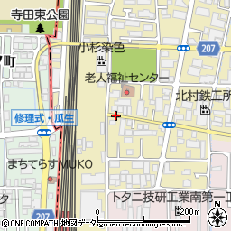 京都府京都市南区久世中久世町5丁目周辺の地図