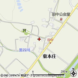 兵庫県三田市東本庄489周辺の地図