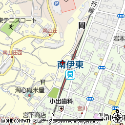 静岡県伊東市鎌田172周辺の地図