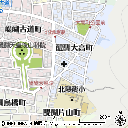 京都府京都市伏見区醍醐大高町2-5周辺の地図