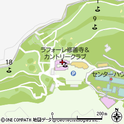 ラフォーレ修善寺＆カントリークラブ周辺の地図